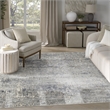 Nourison Home Concerto 8' x 10' Fabric Dark Grey Area Rug
