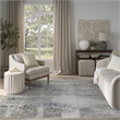 Nourison Home Concerto 8' x 10' Fabric Dark Grey Area Rug