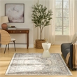Nourison Home Concerto 4' x 6' Fabric Ivory Grey Taupe Area Rug