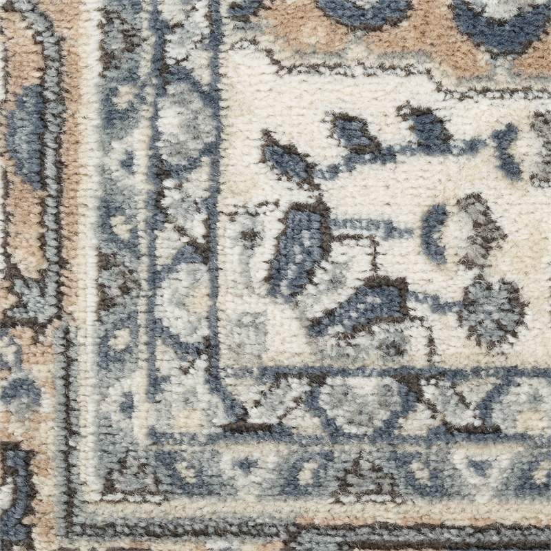 Nourison Home Concerto 2' x 4' Fabric Ivory Taupe Area Rug