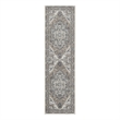 Nourison Home Concerto 10' Runner Fabric Ivory Taupe Area Rug