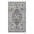 Nourison Home Concerto 2' x 4' Fabric Navy Ivory Area Rug