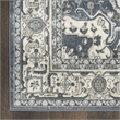 Nourison Home Concerto 8' x 10' Fabric Navy Ivory Area Rug