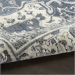 Nourison Home Concerto 8' x 10' Fabric Navy Ivory Area Rug