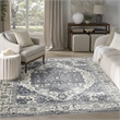 Nourison Home Concerto 8' x 10' Fabric Navy Ivory Area Rug