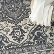 Nourison Home Concerto 8' x 10' Fabric Navy Ivory Area Rug