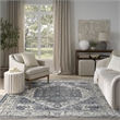 Nourison Home Concerto 8' x 10' Fabric Navy Ivory Area Rug