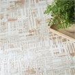 Nourison Home Dekor 5' x 7' Polyester Ivory Taupe Area Rug