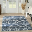 Nourison Home Dekor 5' x 7' Polyester Slate Area Rug