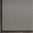 Nourison Home Courtyard 6' x 9' Fabric Black White Area Rug