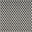 Nourison Home Courtyard 6' x 9' Fabric Black White Area Rug