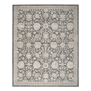 Nourison Home Renewed 8' x 10' PolyesterCharcoal Area Rug