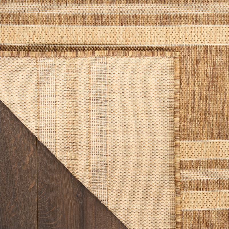 Nourison Horizon Indoor/Outdoor 6' x 9' Natural Modern Rug