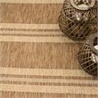 Nourison Horizon Indoor/Outdoor 6' x 9' Natural Modern Rug