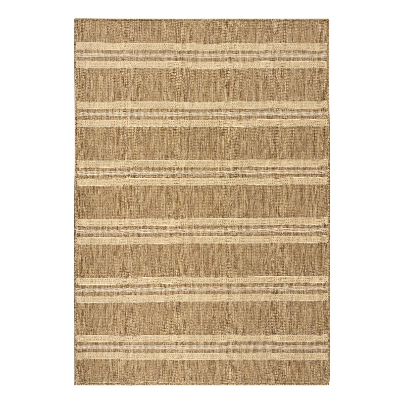 Nourison Horizon Indoor/Outdoor 6' x 9' Natural Modern Rug