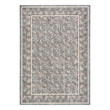 Nourison Botanical Washables 4' x 6' Charcoal Multicolor Farmhouse Indoor Rug