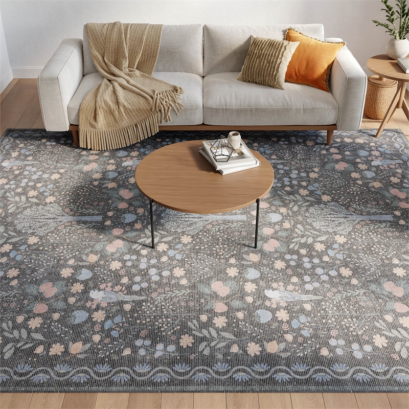 Nourison Botanical Washables 7'6