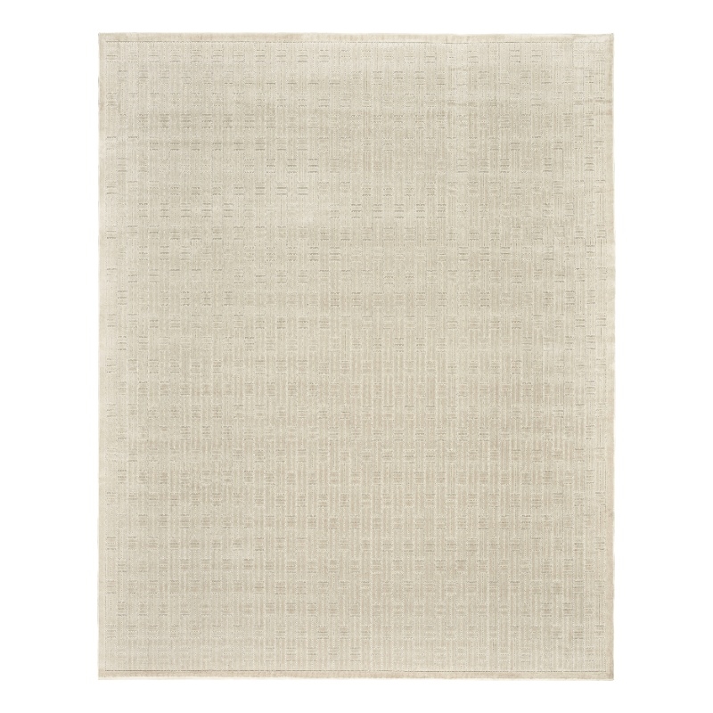 Nourison Washable Charm 9' x 12' Ivory Modern Indoor Rug