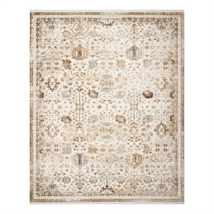 Nourison Pardis 7'10&quot x 9'10&quot Ivory Rust Vintage Indoor Rug