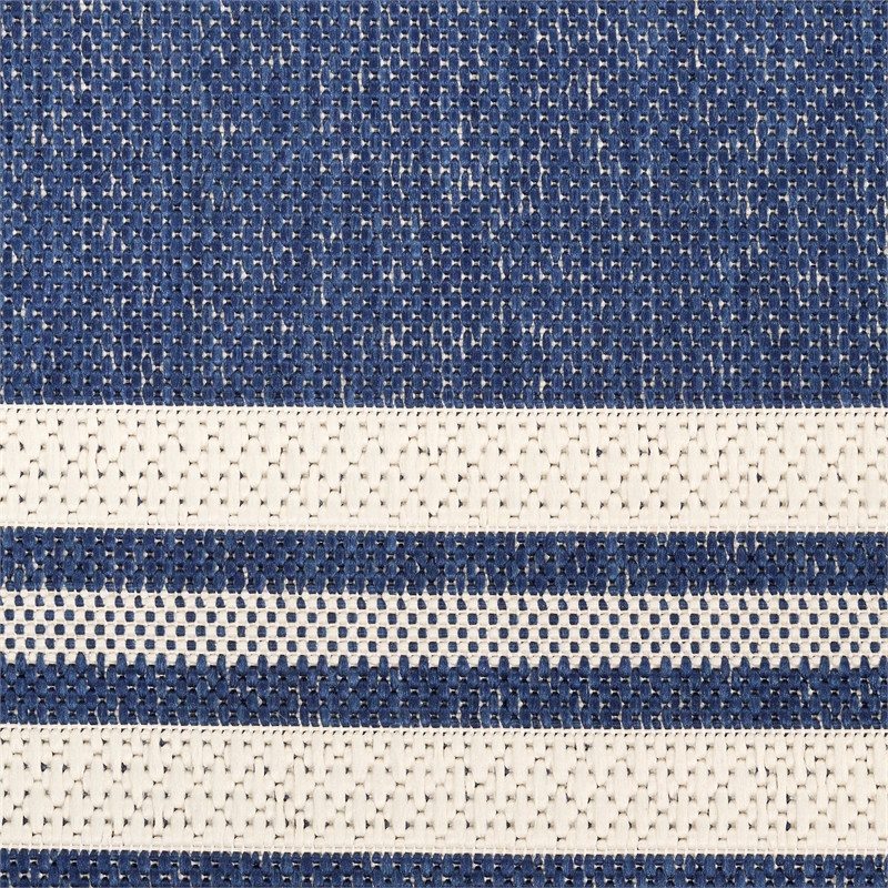 Nourison Horizon Indoor/Outdoor 5' x 7' Navy Modern Rug
