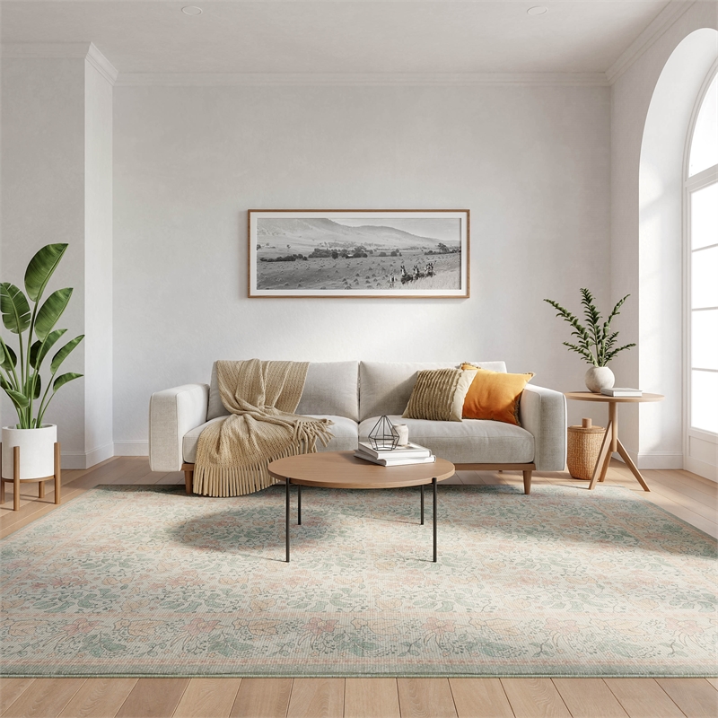 Nourison Botanical Washables 7'6