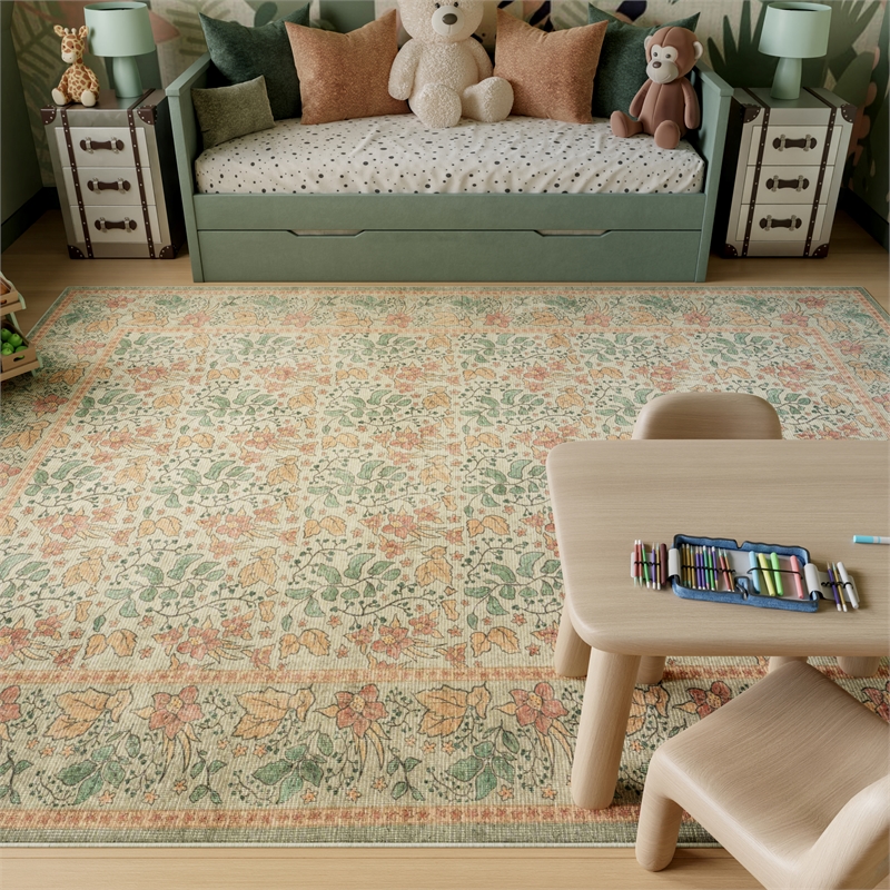 Nourison Botanical Washables 7'6