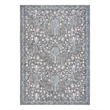 Nourison Botanical Washables 5' x 7' Charcoal Multicolor Modern Indoor Rug