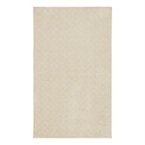 Nourison Washable Charm 2' x 3' Ivory Contemporary Indoor Rug