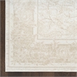 Nourison Dekor 2' x 4' Ivory Taupe Vintage Indoor Rug