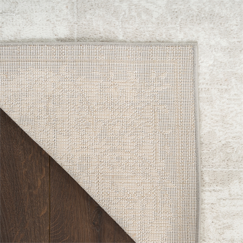 Nourison Dekor 2' x 4' Light Grey Vintage Indoor Rug