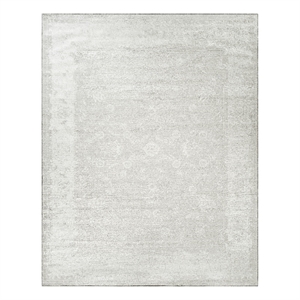 Nourison Dekor 7'10&quot x 9'10&quot Light Grey Vintage Indoor Rug