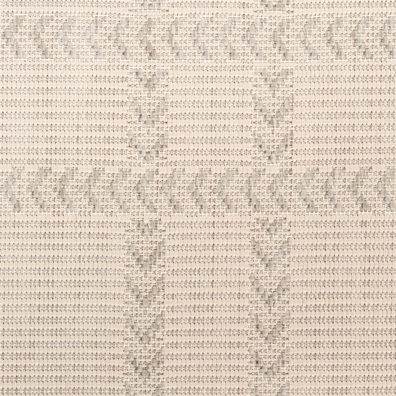 Nourison Horizon Indoor/Outdoor 4' x 6' Grey Modern Rug