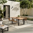 Nourison Horizon Indoor/Outdoor 5' x 7' Grey Modern Rug