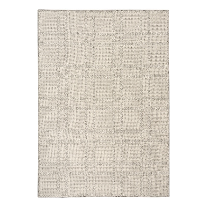 Nourison Horizon Indoor/Outdoor 5' x 7' Grey Modern Rug