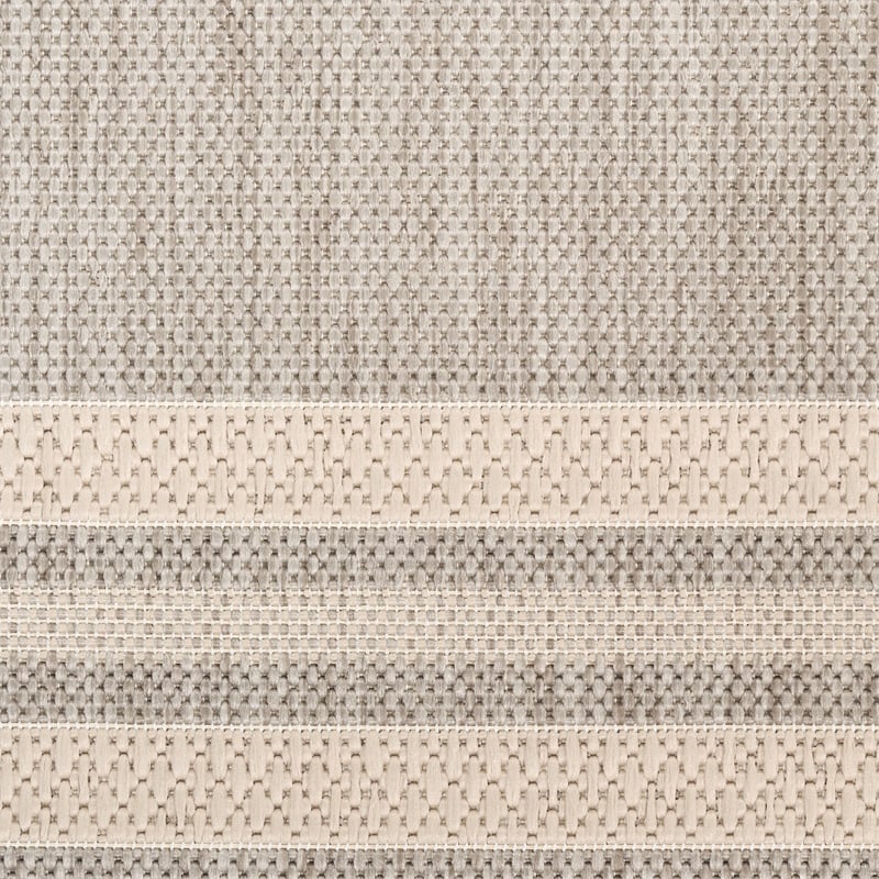 Nourison Horizon Indoor/Outdoor 4' x 6' Grey Modern Rug