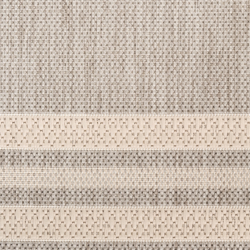 Nourison Horizon Indoor/Outdoor 5' x 7' Grey Modern Rug