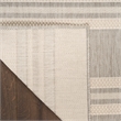 Nourison Horizon Indoor/Outdoor 5' x 7' Grey Modern Rug