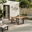 Nourison Horizon Indoor/Outdoor 5' x 7' Grey Modern Rug
