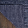 Nourison Natural Jute 9' x 12' Navy Farmhouse Indoor Rug