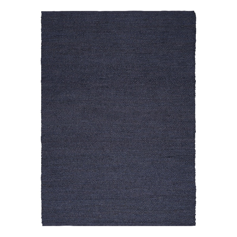 Nourison Natural Jute 10' x 14' Navy Farmhouse Indoor Rug