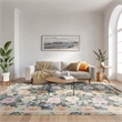 Nourison Botanical Washables 8' x 10' Charcoal Multicolor Area Rug