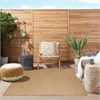 Nourison Courtyard 6' x 9' Jute Modern Rug