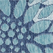 Nourison Garden Oasis 2' x 4' Navy Tropical Rug