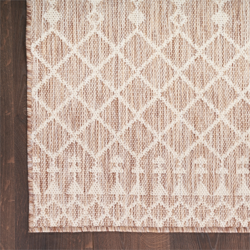 Nourison Positano 2' x 3' Beige Modern Rug