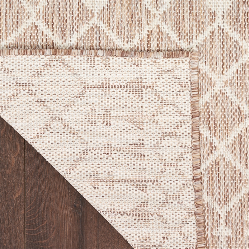 Nourison Positano 2' x 3' Beige Modern Rug