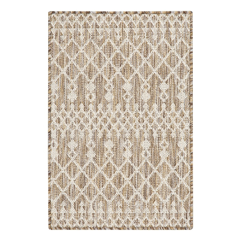 Nourison Positano 2' x 3' Beige Modern Rug