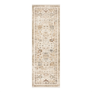 Nourison Pardis 2' x 6' Ivory Rust Vintage Indoor Rug