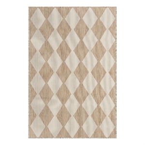 Nourison Positano 4' x 6' Jute Modern Rug
