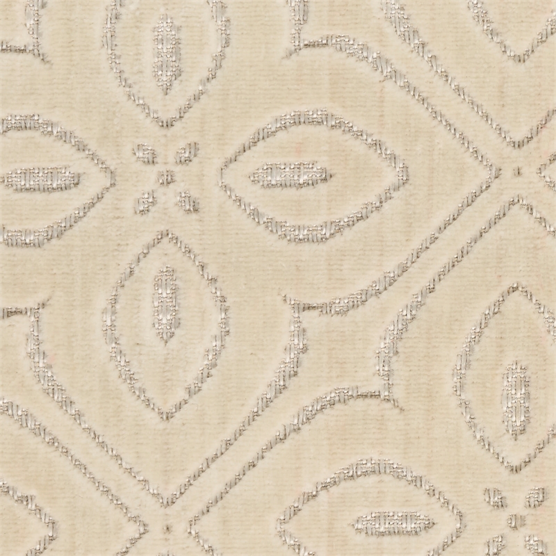 Nourison Washable Charm 2' x 6' Ivory Contemporary Indoor Rug