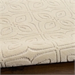 Nourison Washable Charm 2' x 6' Ivory Contemporary Indoor Rug